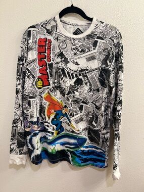 Original Gravity Master Comics Long Sleeve Tee Medium
